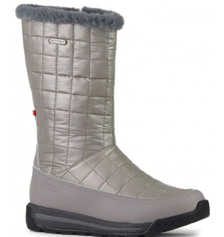 Women'S Shoes Shoesissime Winter Boots | Nexgrip Ice Rachel F723 Silver Grey