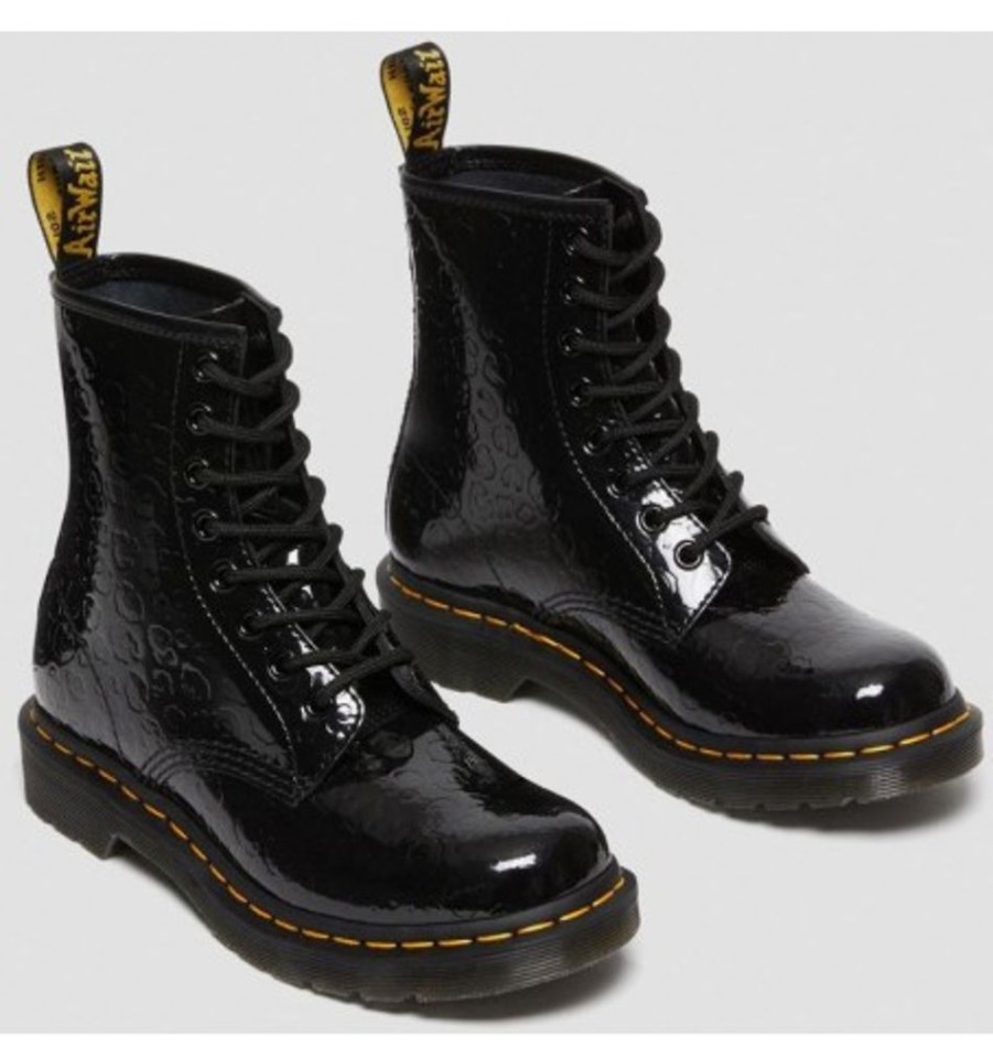 Women'S Shoes Shoesissime Fall Boots | Dr. Martens 1460W 26859001 Black Varnish