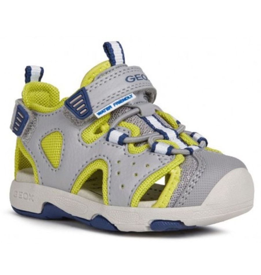 Kids Shoes Shoesissime Sandals | Geox S.Multy B.A B020Fa Silver Grey