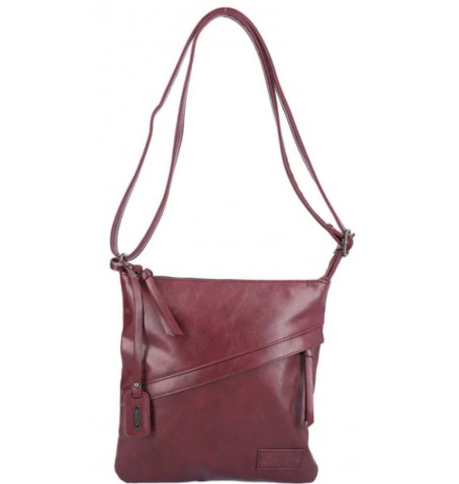 Accessories Shoesissime Handbags | Rieker - Remonte Q0619 Burgundy