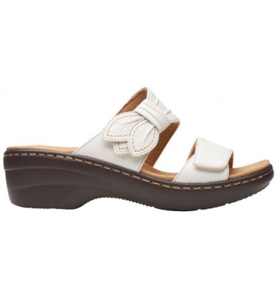 Women'S Shoes Shoesissime Sandals | Clarks Merliah Charm 26165303 White