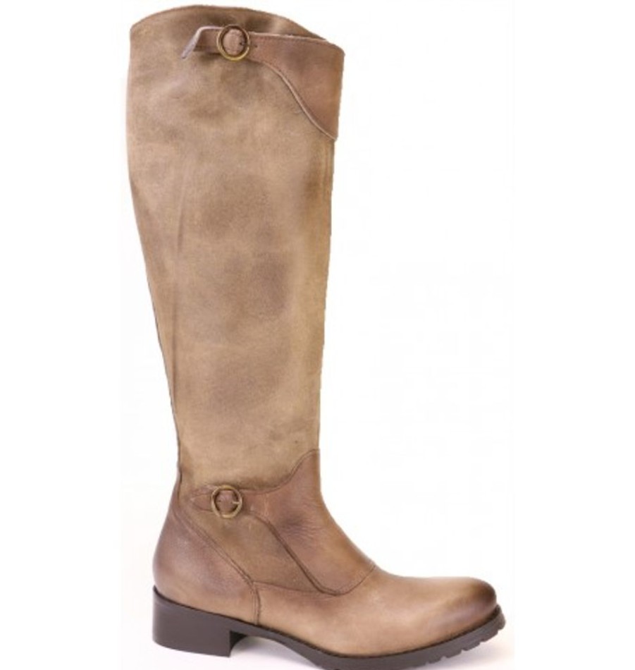 Women'S Shoes Shoesissime Fall Boots | Collections Bulle J49 Taupe