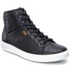 Women'S Shoes Shoesissime Shoes | Ecco Soft 7 Hi-Top 430023 Black