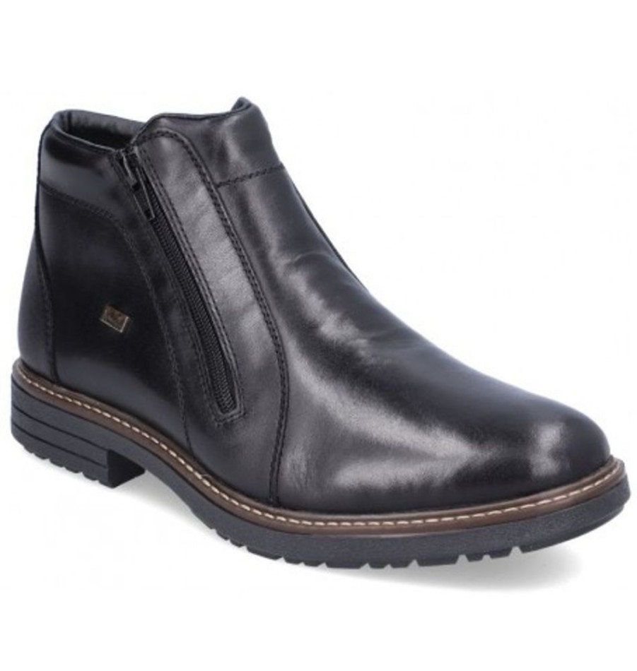 Men'S Shoes Shoesissime Winter Boots | Rieker 33160-00 Black