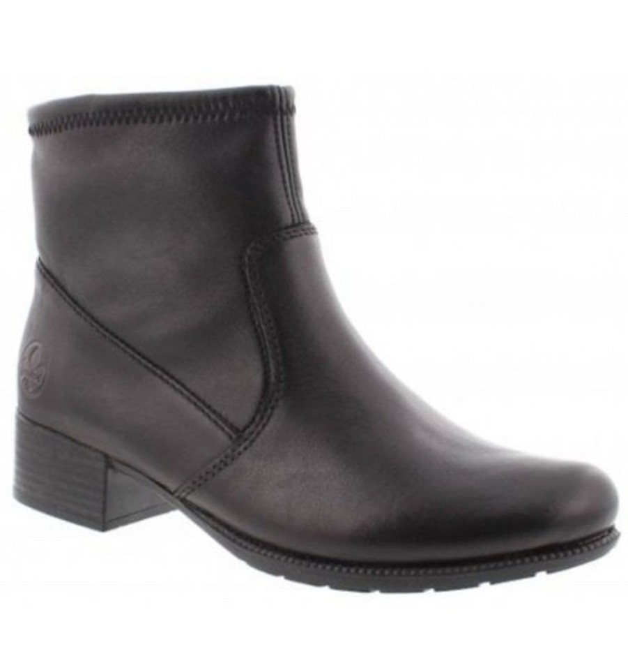 Women'S Shoes Shoesissime Fall Boots | Rieker 78674-00 Black