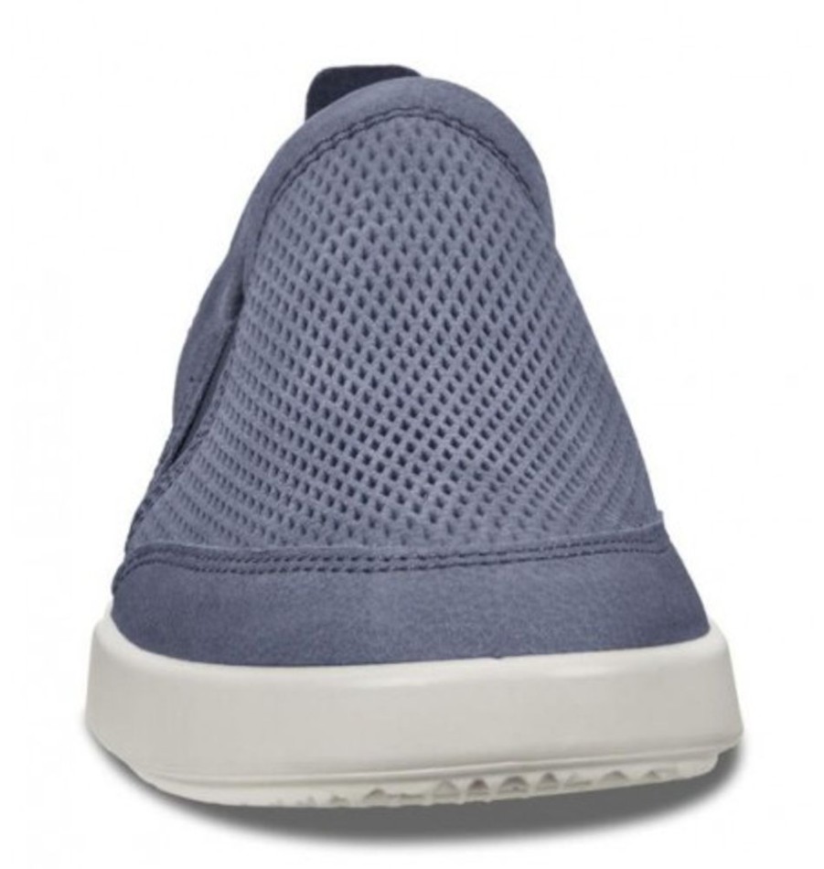 Men'S Shoes Shoesissime Casual Shoes | Ecco Collin 2.0 Slip-On 536394 Blue