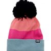 Accessories Shoesissime Girl | Headster Kids Tricolor Toque Blue