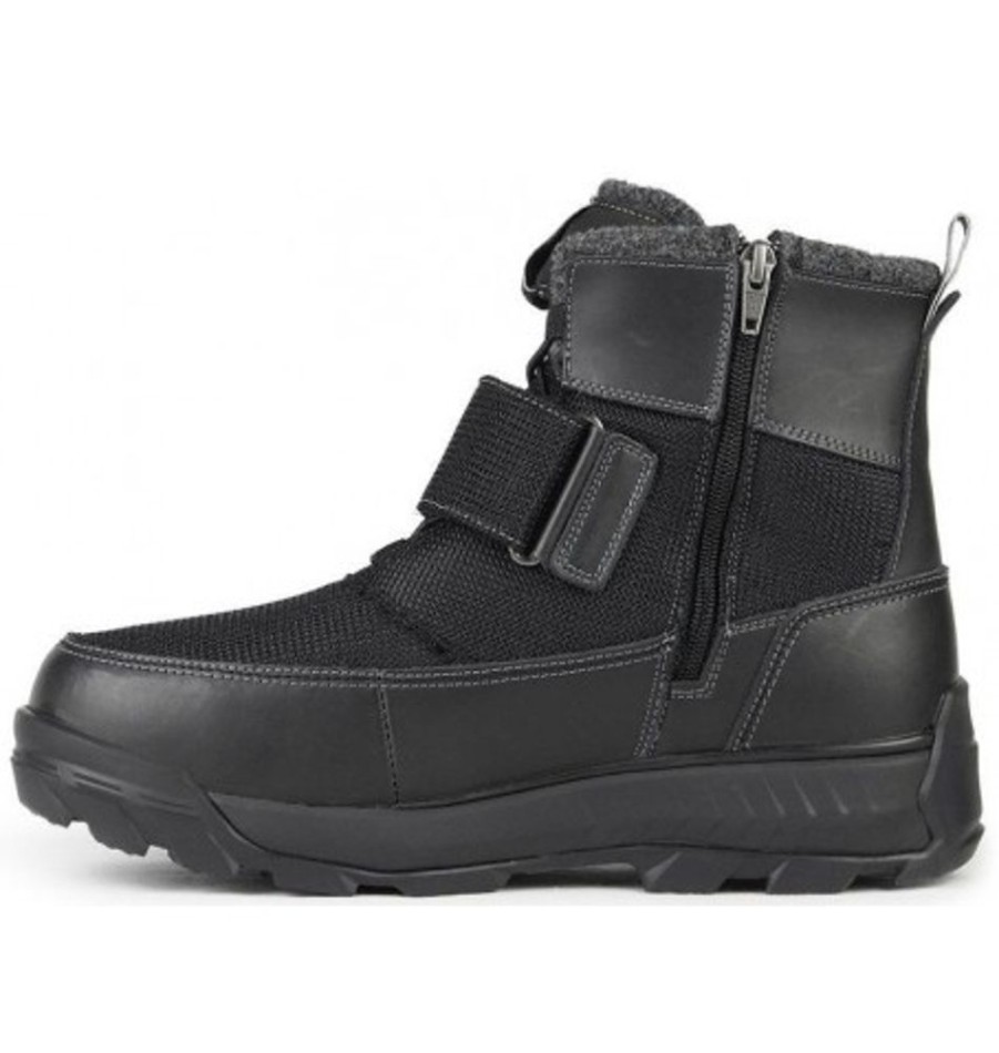 Men'S Shoes Shoesissime Winter Boots | Nexgrip Ice Jacob A235 Black