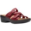 Women'S Shoes Shoesissime Sandals | Clarks Merliah Karli 26170011 Red