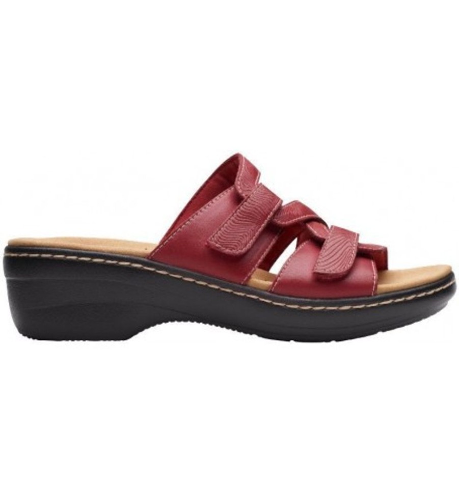 Women'S Shoes Shoesissime Sandals | Clarks Merliah Karli 26170011 Red