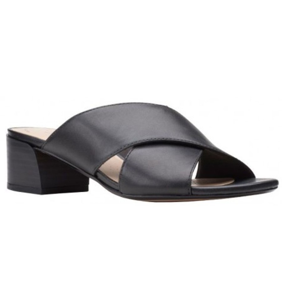 Women'S Shoes Shoesissime Sandals | Clarks Caroleigh Erin 26159453 Black