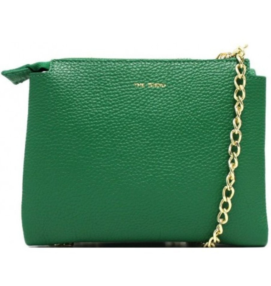 Accessories Shoesissime Handbags | The Trend 130880 Green Khaki