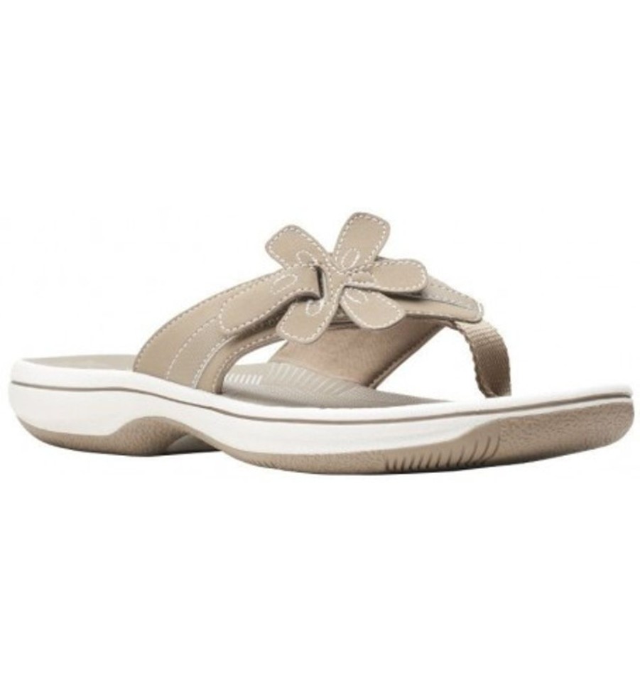 Women'S Shoes Shoesissime Sandals | Clarks Brinkley Flora 26160791 Taupe