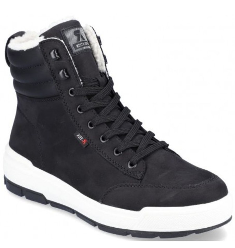 Men'S Shoes Shoesissime Winter Boots | Rieker U0071-00 Black