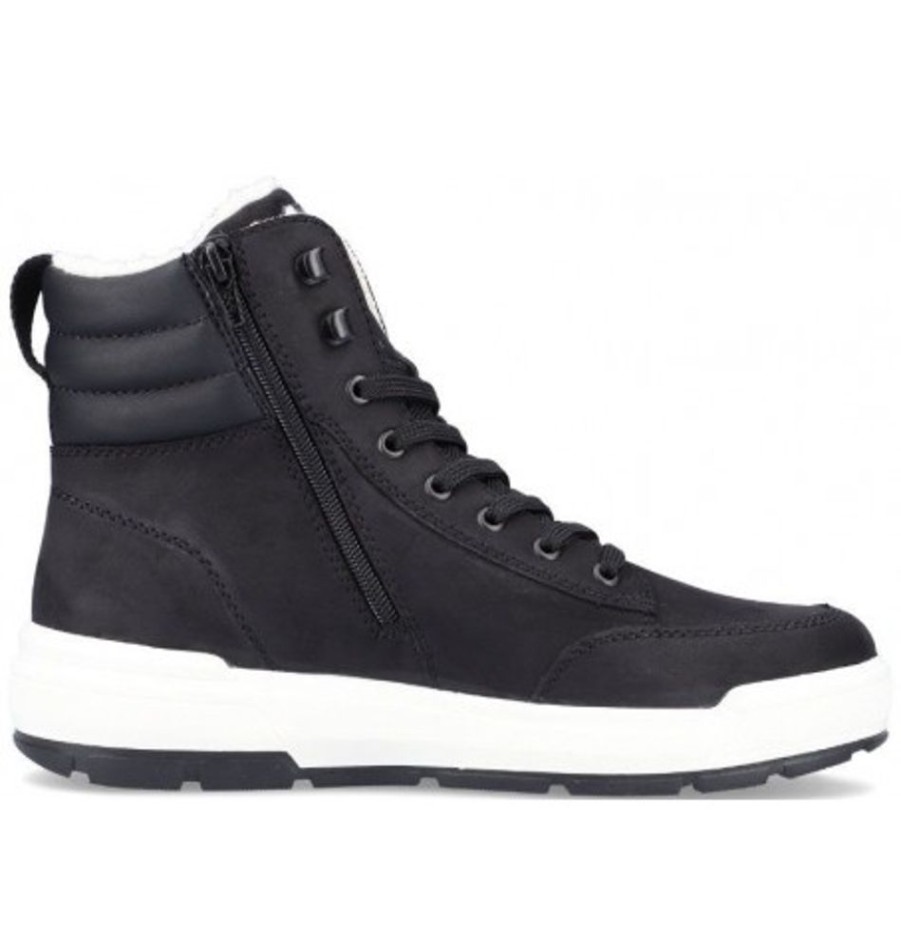 Men'S Shoes Shoesissime Winter Boots | Rieker U0071-00 Black