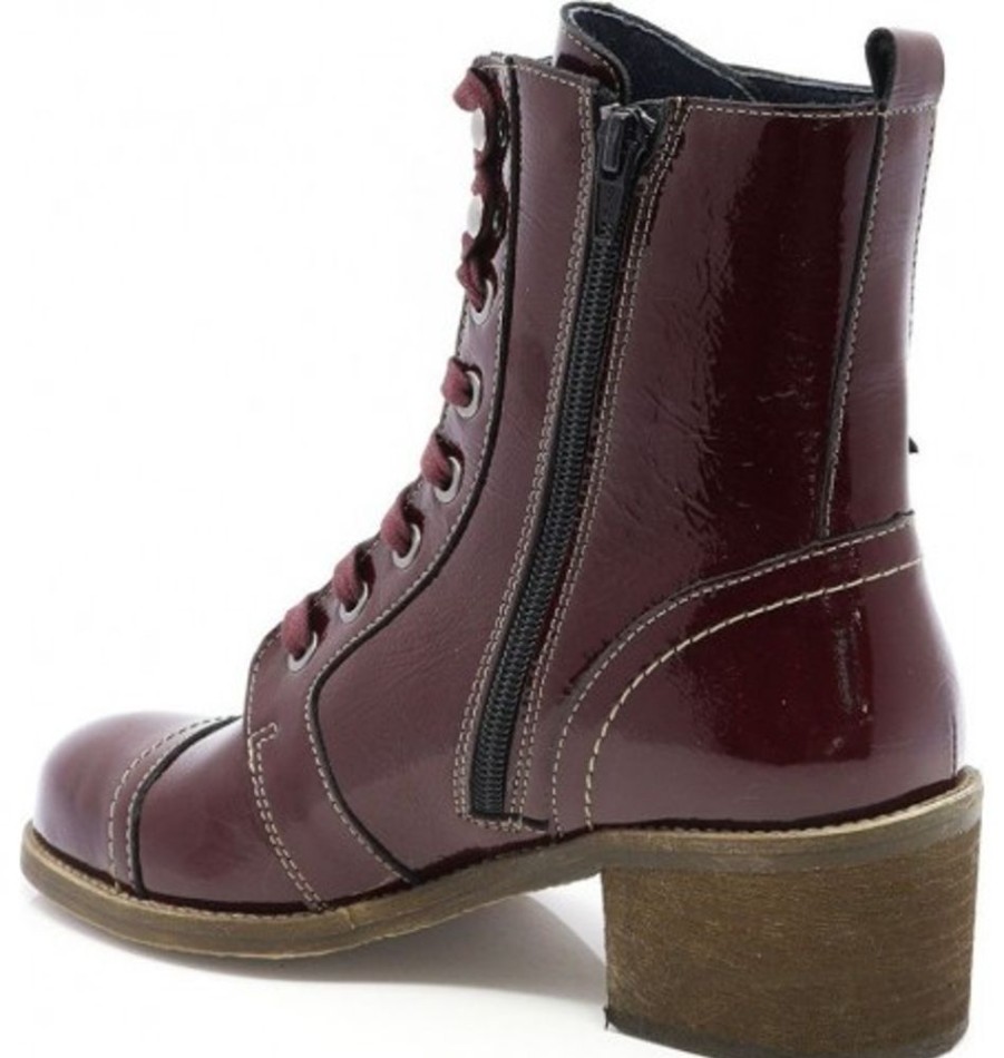 Women'S Shoes Shoesissime Fall Boots | Unity In Diversity Patriot Red