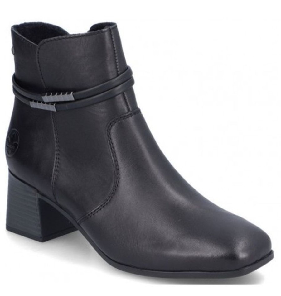 Women'S Shoes Shoesissime Fall Boots | Rieker 70973-00 Black