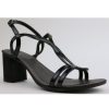 Women'S Shoes Shoesissime Sandals | Cerutti 21387 Black Varnish