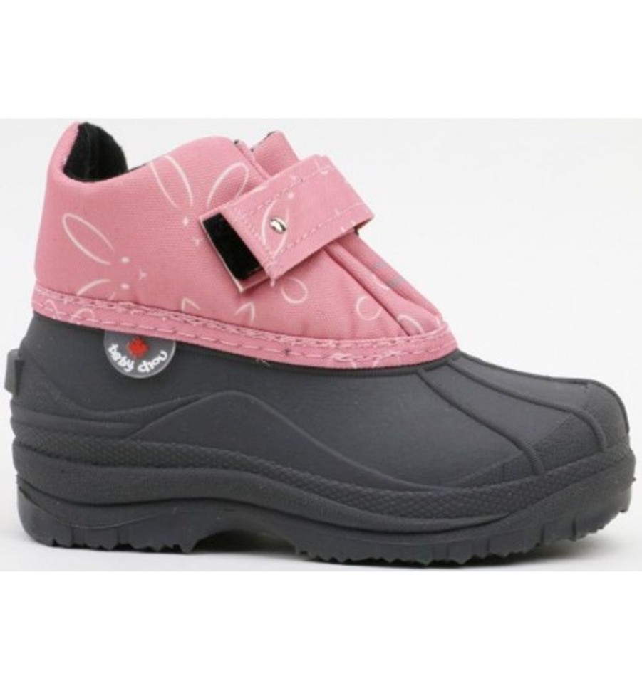 Kids Shoes Shoesissime Fall Boots | Hichaud Duckies Souris 7202 Pink