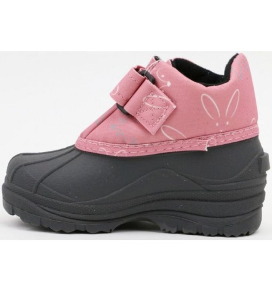 Kids Shoes Shoesissime Fall Boots | Hichaud Duckies Souris 7202 Pink