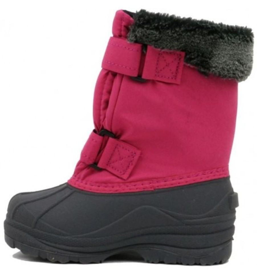 Kids Shoes Shoesissime Winter Boots | Hichaud Coeur Flocon 5502 Pink