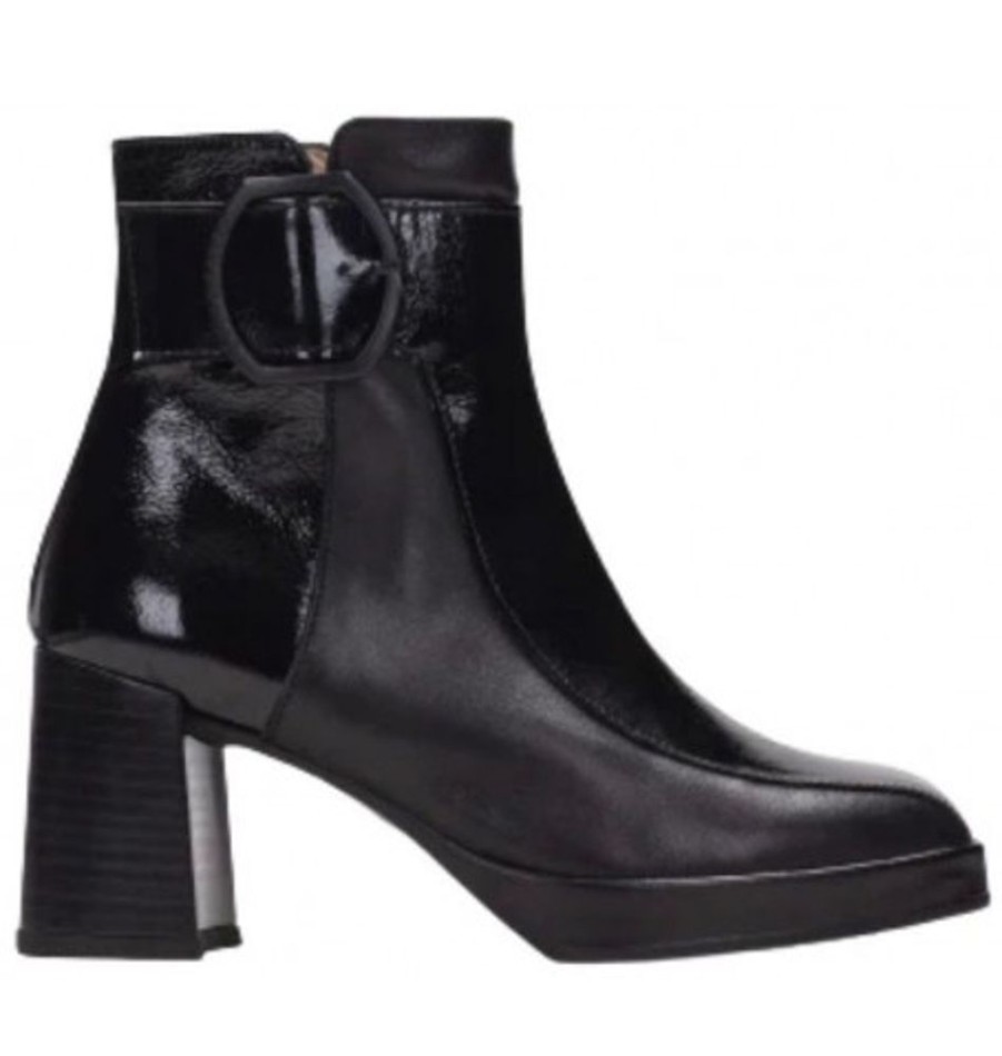 Women'S Shoes Shoesissime Fall Boots | Hispanitas Nathalie Hi232294 Black Varnish