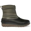 Women'S Shoes Shoesissime Winter Boots | Bogs Casual Wntr Zip 72690 Green Khaki