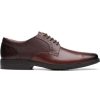 Men'S Shoes Shoesissime Dress Shoes With Laces | Clarks Clarkslite Tie 26176937 Brown