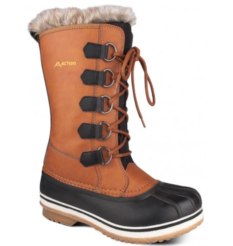 Women'S Shoes Shoesissime Winter Boots | Acton Corinne A8300 Tan