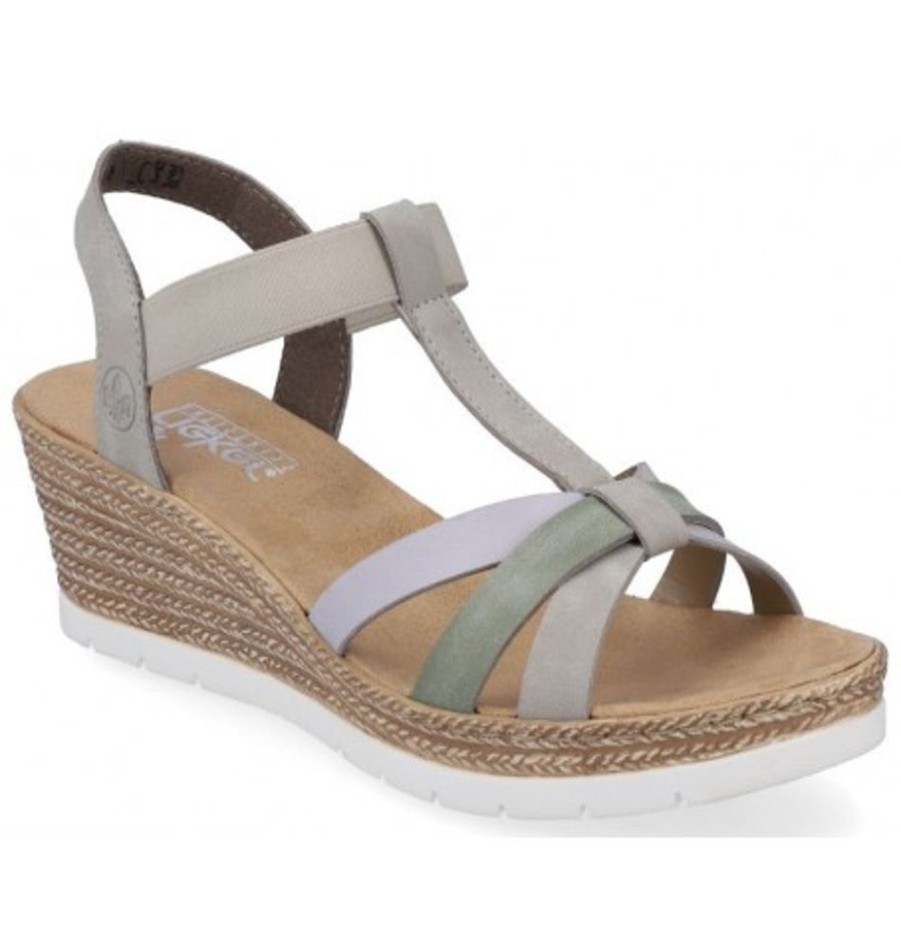 Women'S Shoes Shoesissime Sandals | Rieker 61995-40 Multi