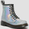 Kids Shoes Shoesissime Fall Boots | Dr. Martens 1460J 27235040 Silver Grey