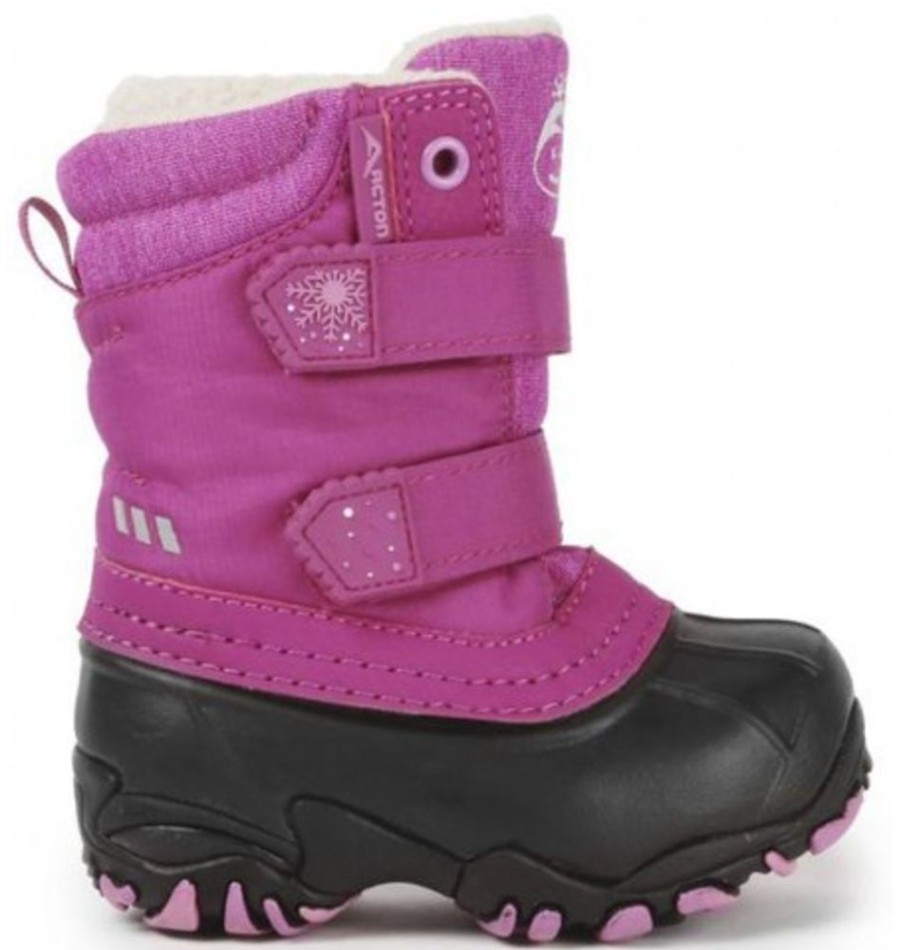 Kids Shoes Shoesissime Winter Boots | Acton Gotzi A8354 Pink