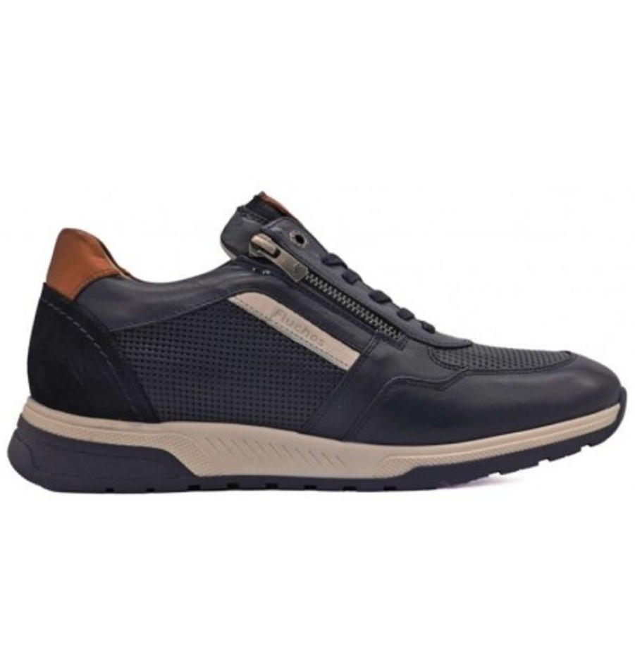 Men'S Shoes Shoesissime Casual Shoes | Dorking - Fluchos F1752 Blue