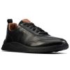 Men'S Shoes Shoesissime Casual Shoes | Clarks Puxton Lace 26157837 Black