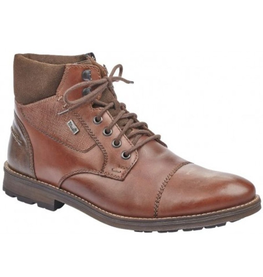 Men'S Shoes Shoesissime Winter Boots | Rieker F5514-26 Brown