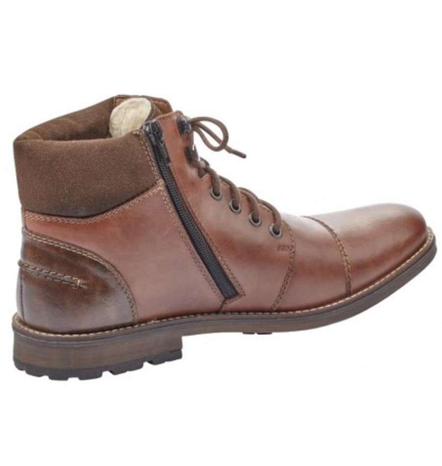 Men'S Shoes Shoesissime Winter Boots | Rieker F5514-26 Brown