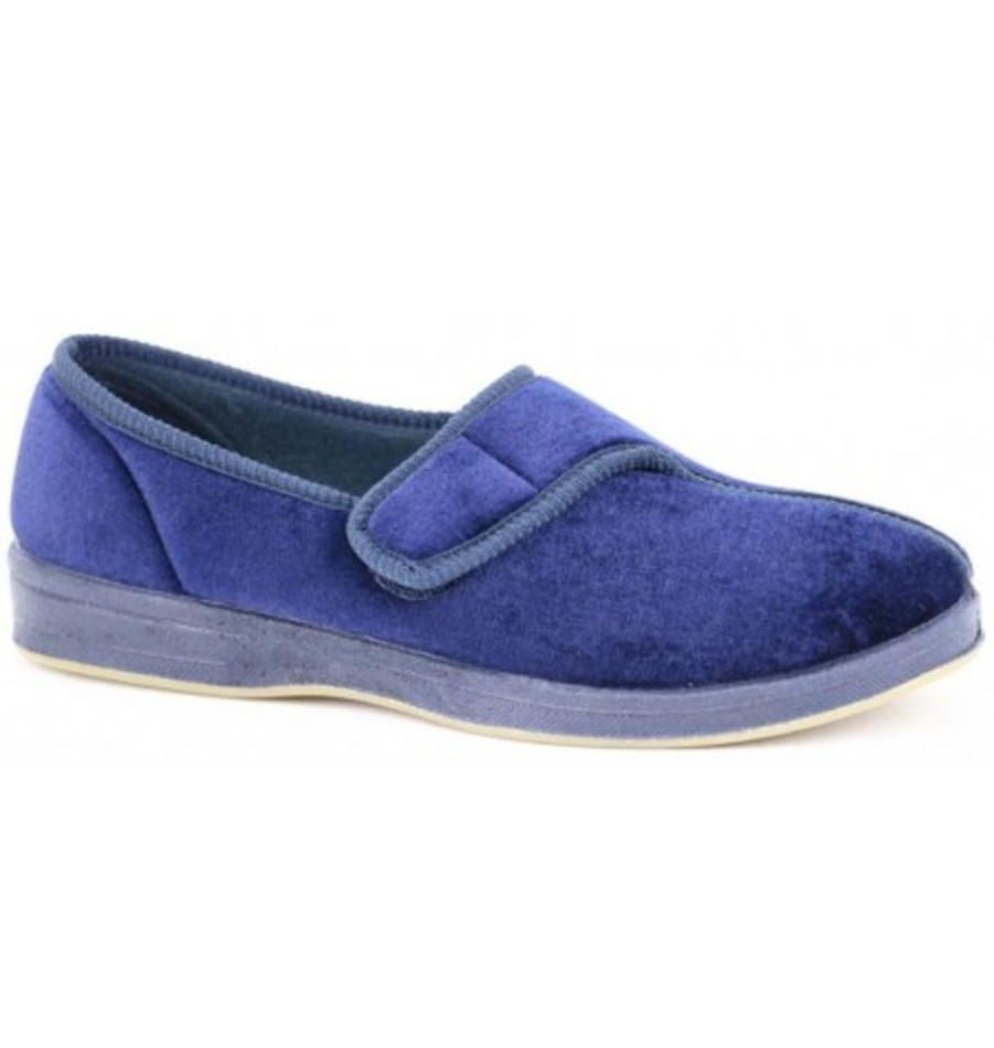 Women'S Shoes Shoesissime Slippers | Foamtreads Jewel Jwl-16Tr Blue