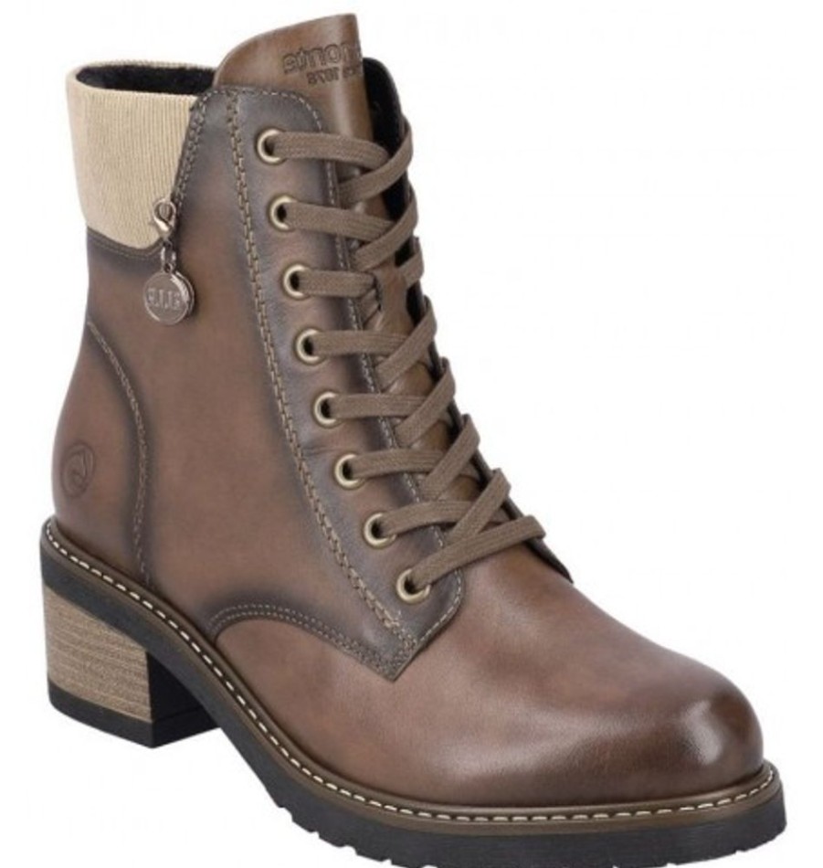 Women'S Shoes Shoesissime Fall Boots | Rieker - Remonte D01A70-22 Brown