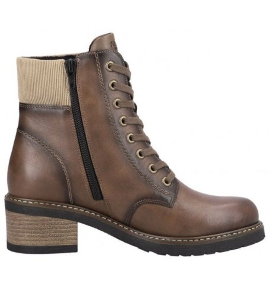 Women'S Shoes Shoesissime Fall Boots | Rieker - Remonte D01A70-22 Brown