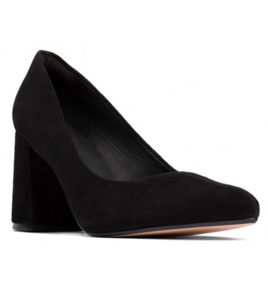 Women'S Shoes Shoesissime Shoes | Clarks Laina85 Court 26151800 Black