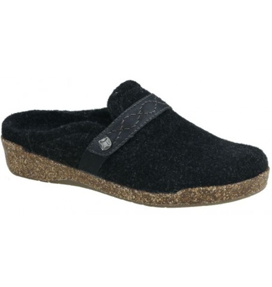 Women'S Shoes Shoesissime Slippers | Earth Aurorajanet 7206135Wflt Black