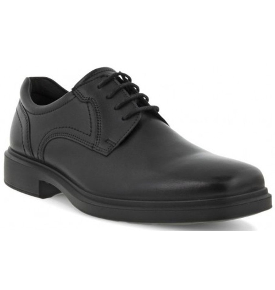 Men'S Shoes Shoesissime Dress Shoes With Laces | Ecco Helsinki 2 500164 Black