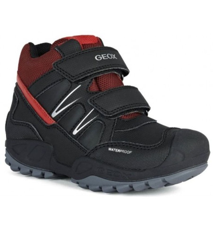 Kids Shoes Shoesissime Fall Boots | Geox N. Savage B.B J261Wa Black