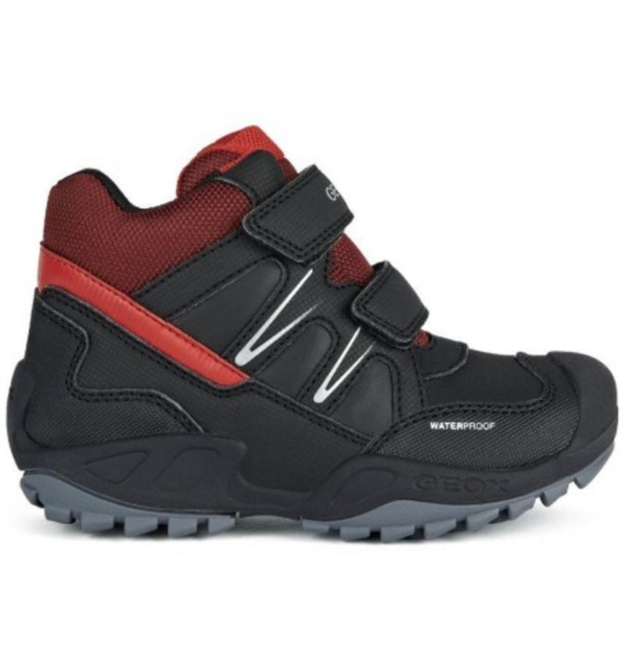 Kids Shoes Shoesissime Fall Boots | Geox N. Savage B.B J261Wa Black