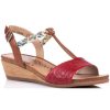 Women'S Shoes Shoesissime Sandals | Rieker - Remonte R4459 Red