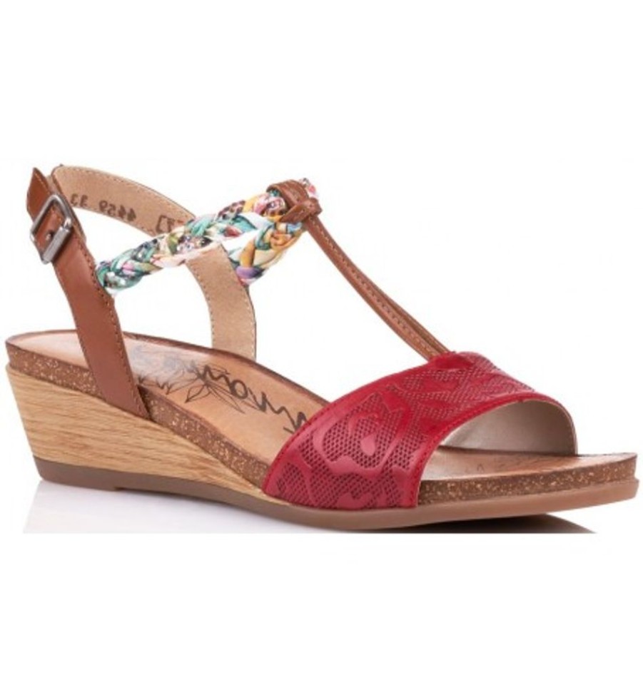 Women'S Shoes Shoesissime Sandals | Rieker - Remonte R4459 Red