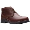 Men'S Shoes Shoesissime Winter Boots | Clarks Morris Lace 26163605 Brown