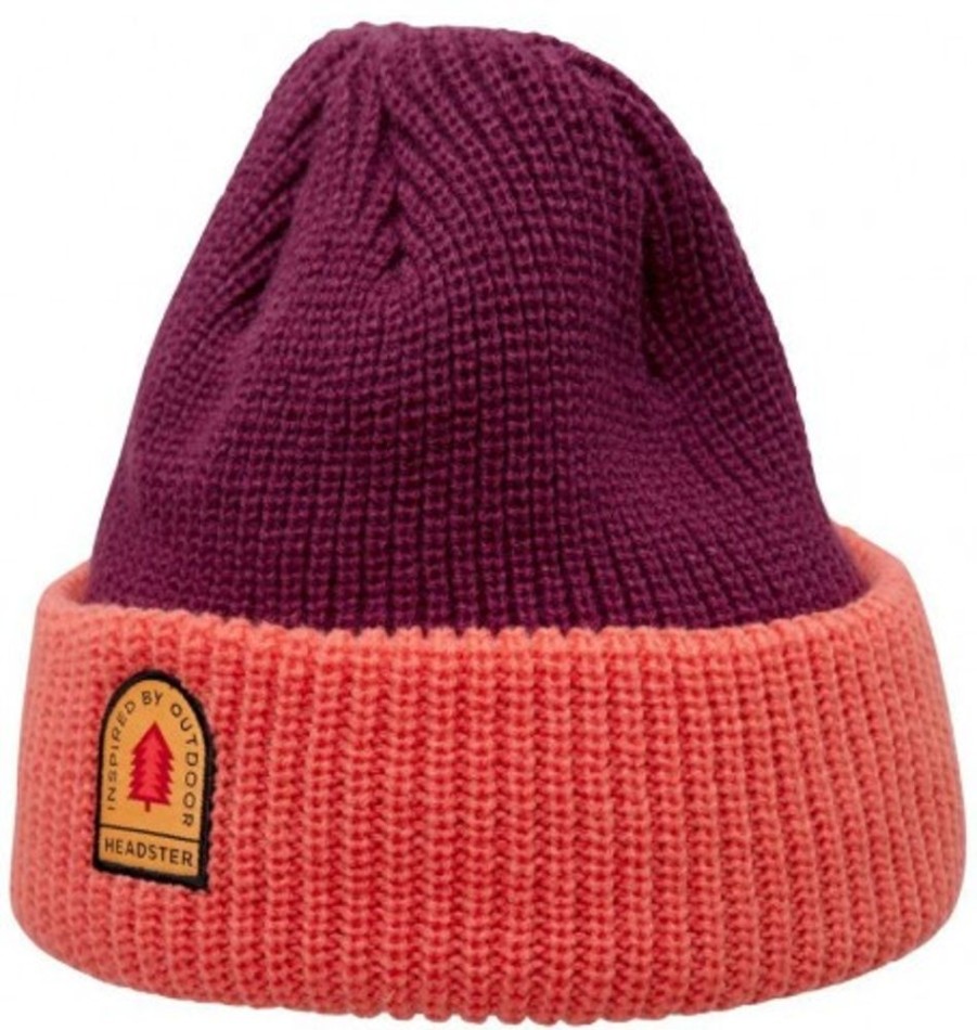 Accessories Shoesissime Girl | Headster Kids Two Fold Outdoor Toque Pink