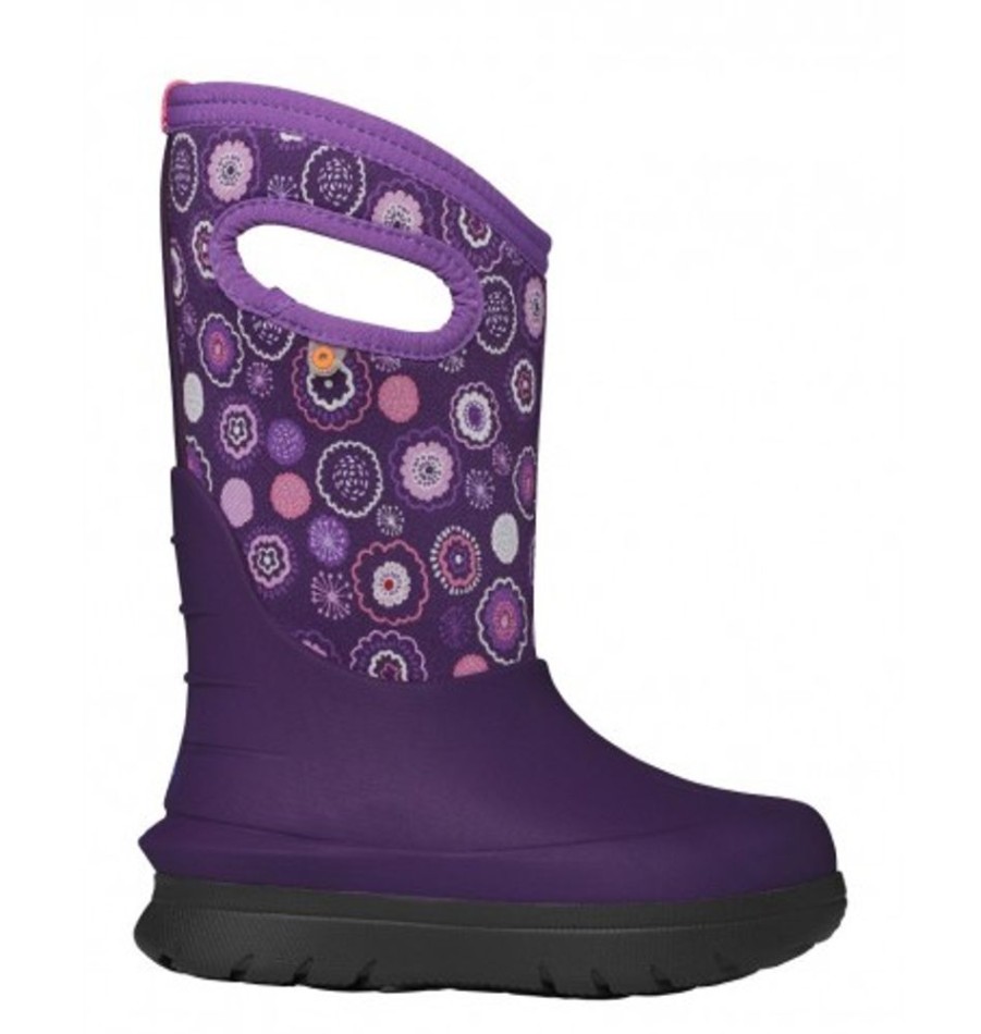 Kids Shoes Shoesissime Winter Boots | Bogs Neo-Classic B-Eye 72441 Purple