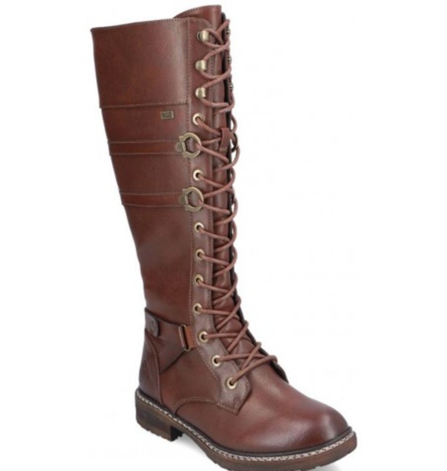 Women'S Shoes Shoesissime Winter Boots | Rieker 94732-24 Brown